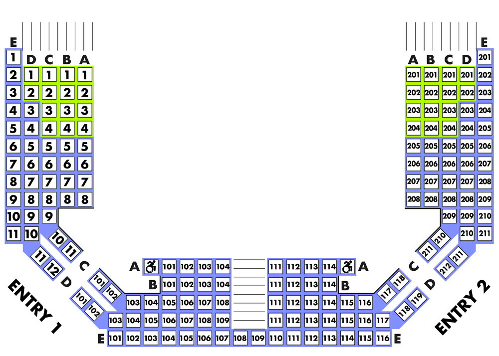 The Shedd Institute Seating Chart